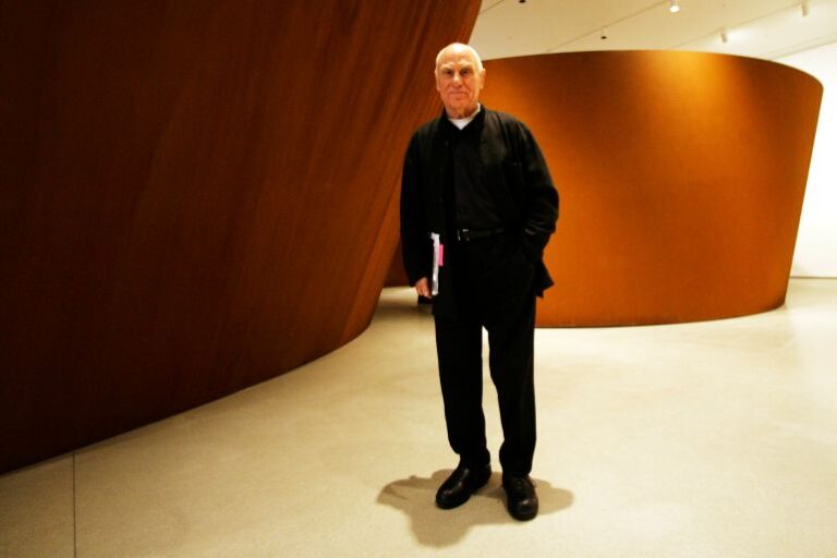 Richard Serra, known for monumental steel sculptures, dies at the age of 85